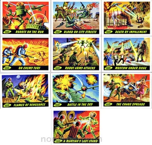 JUEGO DE ESCENAS ELIMINADAS DE PATRIMONIO MARS ATTACKS TOPPS (10) - Imagen 1 de 1