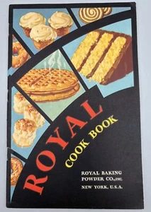 Libro Royal Cook folleto vintage de Royal Baking Powder Co. de 1929 - Imagen 1 de 4