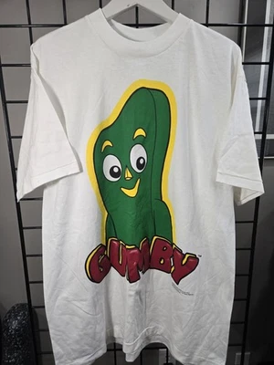Camiseta vintage Gumby puntada única XL compinches años 90 Foto 1 de 4