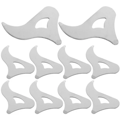  10pcs robusti gust da dado in acciaio inossidabile compatto pact macadamia - Immagine 1 di 4