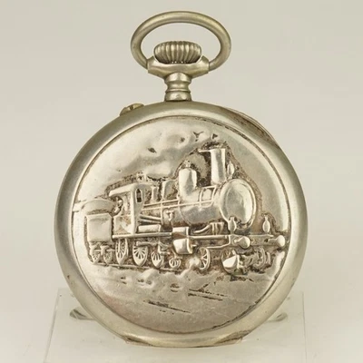Rare! Pocket Watch Mechanical Collectible time piece jewelry jewellery RAR - Image 1 of 4