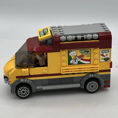 LEGO City Pizza Van with Chef Minifigure & Bike - Image 1 of 4