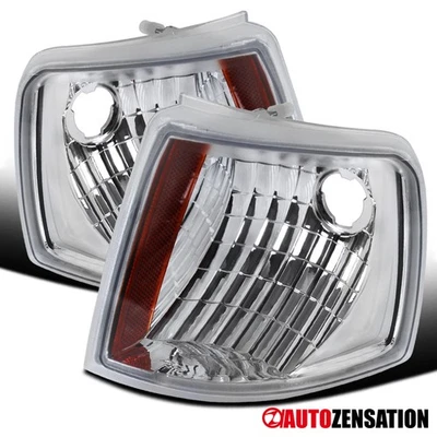 Fit 1993-1997 Ford Ranger Corner Signal Lights Parking Lamp Replacement 94 95 96 Foto 1 de 4