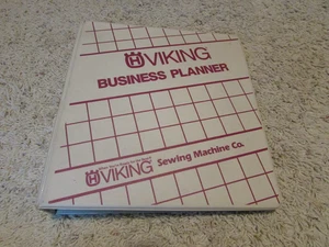 Viking Sewing Machine Co. Business Planner Technical Manual In Three Ring Binder - Picture 1 of 9