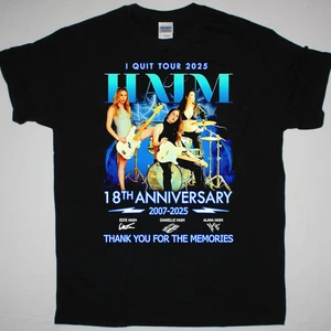 Maglia I Quit Tour 2025 Haim 18° Anniversario 2007 2025 Grazie Ricordi - Foto 1 di 4