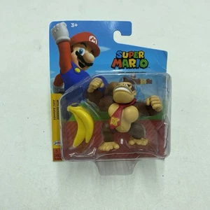 Super Mario Donkey Kong With Bananas Brand New Sealed Toy Jakks Pacific Nintendo - Picture 1 of 2