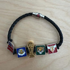 FIFA World Cup 2026 Bank Of America MASCOTS Charm Bracelet *SMALL*