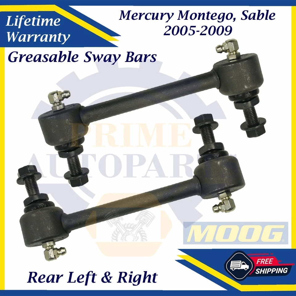 Elos de barra de balanço traseira MOOG OEM para 2005-2009 Mercury Montego/Sable garantia de 10 anos - Imagem 1 de 4