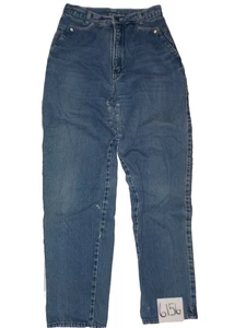 Jeans vintage anni 90 Seattle blues snap davanti denim affusolato Jr donna taglia 13 27x30 - Foto 1 di 6