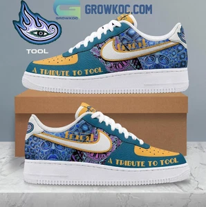 Tool A Tribute To Tool Band Air Force 1 Shoes Fanmade - Picture 1 of 2