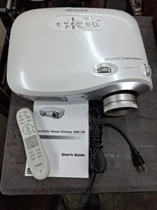 Epson Powerlite Pro Cinema 1080 UB Model H262A Projector WORKING (Need New Lamp) - Picture 1 of 6