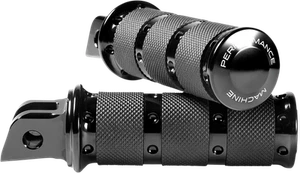 PERFORMANCE MACHINE (PM) Footpegs - Black - Fits XLS - M8 0035-1247M-B - Picture 1 of 1