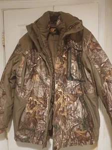 Pursuit Gear Men's Mossy Oak Camo Full Zip Winter Jacket Size XL - Picture 1 of 2