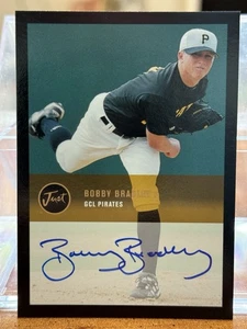 RARE! 2000 Just Minors Auto Black Border /50 Bobby Bradley GCL Pirates - Picture 1 of 2