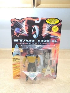 Nueva figura de acción Star Trek Generations Teniente Comandante Worf 5" 1994 Playmates - Imagen 1 de 2