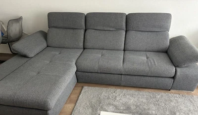 sofa mit schlaffunktion l form - Bild 1 von 4