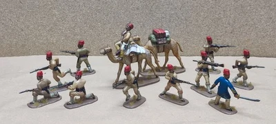 Soldatini Ascari  1/32 Eccellent Plastic Painted Giuseppe Berselli  - Immagine 1 di 4