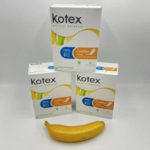 Kotex Natural Balance Lightdays Liners, Unscented, Regular Coverage, 192 Count - Picture 1 of 8