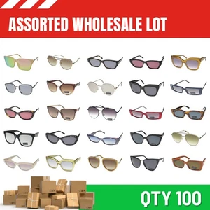 WHOLESALE ASSORTED LOT 100 KENDALL + KYLIE SUNGLASSES eye wear for profit modern - Picture 1 of 10
