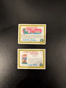 Les crados permis et certificat  - Zdjęcie 1 z 1