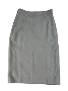 Carlisle Per Se Women's Size 4 Pencil Skirt Beige Tan Lined EUC - Picture 1 of 10