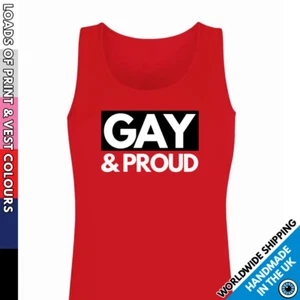 Chaleco Gay y Orgulloso para Damas • Prenda sin Sin Sin Sin Sin Trans Orgullo Orgullo Orgullo Orgullo Prenda para el torso - Imagen 1 de 7