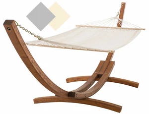 Hamaca Colgante Miramar De Algodón & Poliéster Ajustable En Altura Para Jardín - Imagen 1 de 2