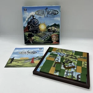 Rail Road The Battle To Connect Civilization Tile Board Game Dr Wood Game - Bild 1 von 20