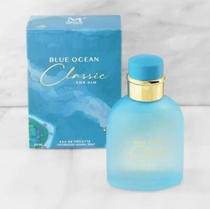 Blue Ocean Classic Men's Cologne 3.4 Oz EDT Spray - Picture 1 of 4