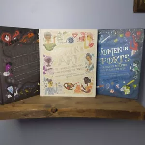 Women in Art : Women In Sports : Women In Science Book Lot by Rachel Ignotofsky - Picture 1 of 6