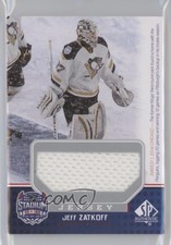 2014-15 SP Game Used Stadium Series/Winter Classic Materials Jersey Jeff Zatkoff