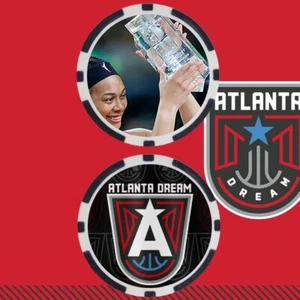Allisha Gray - Atlanta Dream - WNBA Collectable Poker Chip - Picture 1 of 2