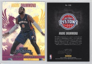 2013-14 Panini Crusade Crusade Purple /49 Andre Drummond #246