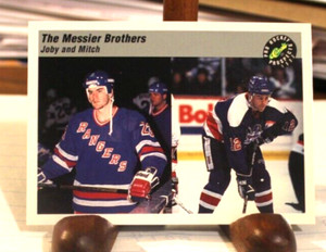 1993-94 Classic Pro Prospects Hockey The Messier Brothers Checklist Card #76