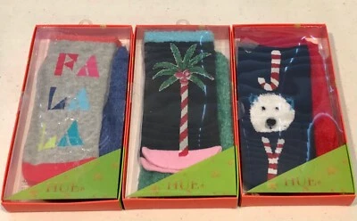 Hue Women's 3- 2-Packs 6-Pairs Footsie Socks Gift Box Sets, FaLa/Polar Bear/Tree - Image 1 of 4
