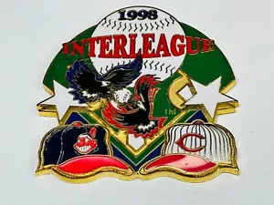 Cleveland Indians Cincinnati Reds Interleague Game Day Pin 6/5/98 6/6/98 6/7/98 - Picture 1 of 2