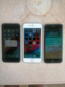 (USADO) APPLE 3 iphone 6 - 2-16 gb, 1- 64 limpios de icloud - Imagen 1 de 1