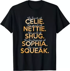 Camiseta El Color Púrpura Película Celie Nettie Shug Sophia Chirrido Hombres Mujeres - Imagen 1 de 5