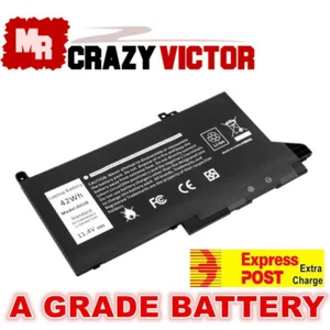 Replacement Battery for Dell Latitude 7490 7480 7390 7380 7290 7280 DJ1J0 F3YGT - Picture 1 of 5