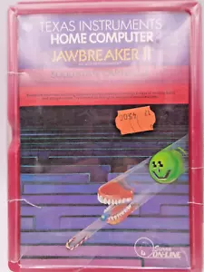 TI-99/4A -- JAWBREAKER II (SIERRA ON-LINE - CARTRIDGE PHM3194) - Bild 1 von 11