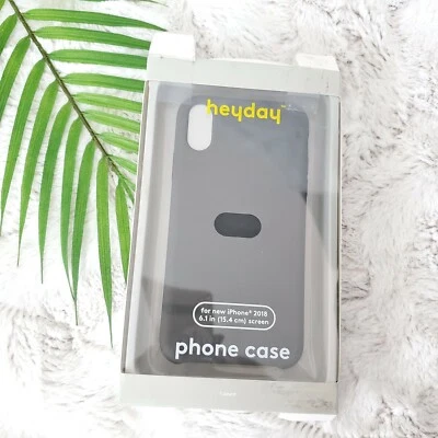 Heyday Phone Case for Apple iPhone XR 2018 6.1 in (15.4 cm) Screen Gray Silicone - Image 1 of 4