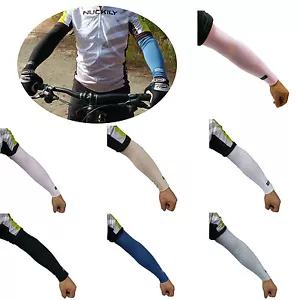 10 Paia Raffreddamento Manicotti Cover UV Sun Protezione Outdoor SPORTS XERU - Picture 1 of 19