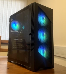 Fast Gaming PC | RTX 3050 8GB | 16GB RAM | Quad Core i7 | 500GB SSD + 1TB HDD - Picture 1 of 9