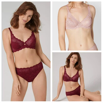 Бюстгальтер Triumph Amourette 300 Вт без подкладки кружевной на косточках 10166797 рекомендуемая розничная цена 42 фунта - Изображение 1 из 4