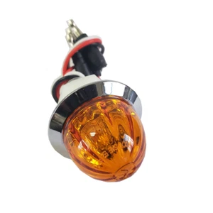 SINGLE 1 Hero Mini 3/4" Watermelon Clearance Light (Amber/Amber) - Picture 1 of 3