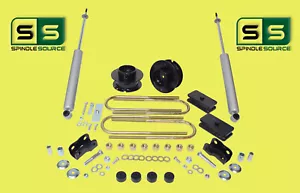 2.5"/1.5" SPACERS/2 SHOCKS LIFT KIT FITS 13-18 DODGE RAM 2500/3500 4WD 4.0" AXLE - Bild 1 von 1