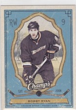09/10 CHAMPS...BOBBY RYAN...CARD # 2...DUCKS...FREE COMBINED SHIP
