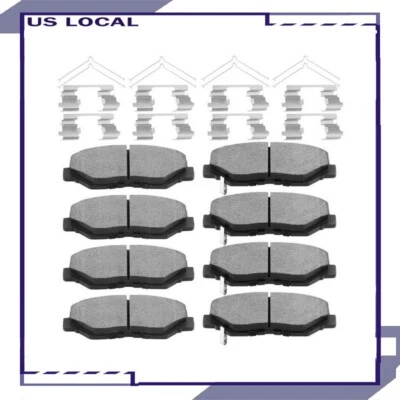 Pastillas de freno de disco delanteras y traseras de cerámica para Honda Pilot L18 2003 2004-2008 Foto 1 de 4