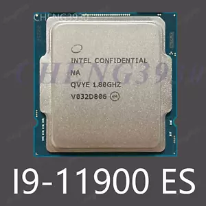 Intel Core i9-11900 ES qvye 16mb 1.8-4.0 GHz 8 cores 65w lga-1200 CPU processor - Picture 1 of 1