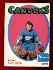 1971-72 O-Pee-Chee #24 Dunc Wilson RC VG BACK ISSUE